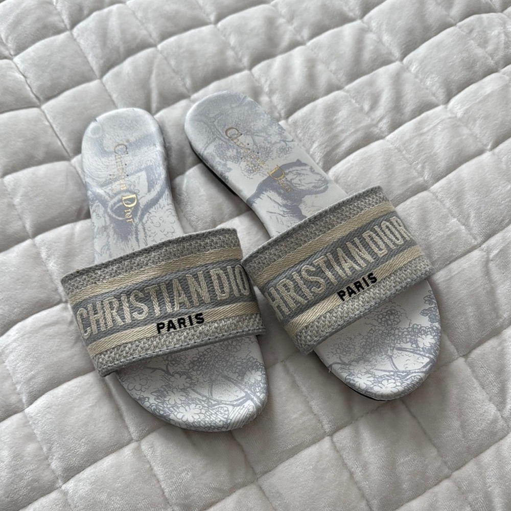 Christian Dior Paris Slide Sandals